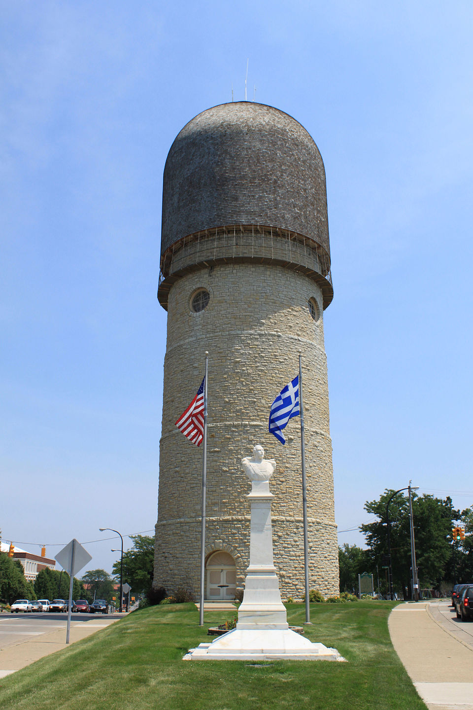 The historic Ypsilanti, MI Water Tower